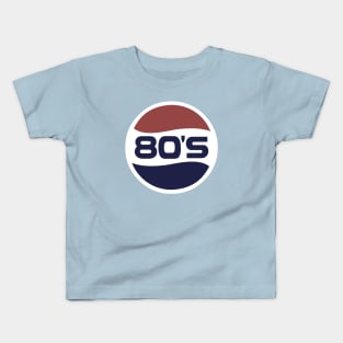 Retro logo for nostalgic 70s and 80s style Kids T-Shirt